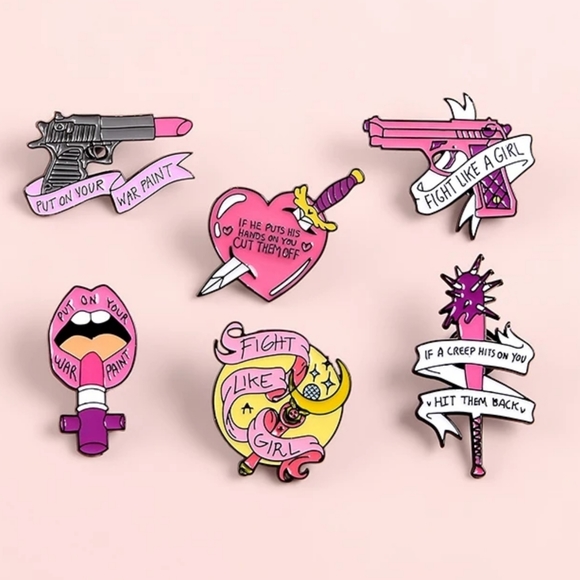 Women's Rights Feminist Pins Feminism Girl Power - Picture 7 of 11